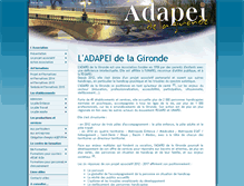 Tablet Screenshot of adapei33.com